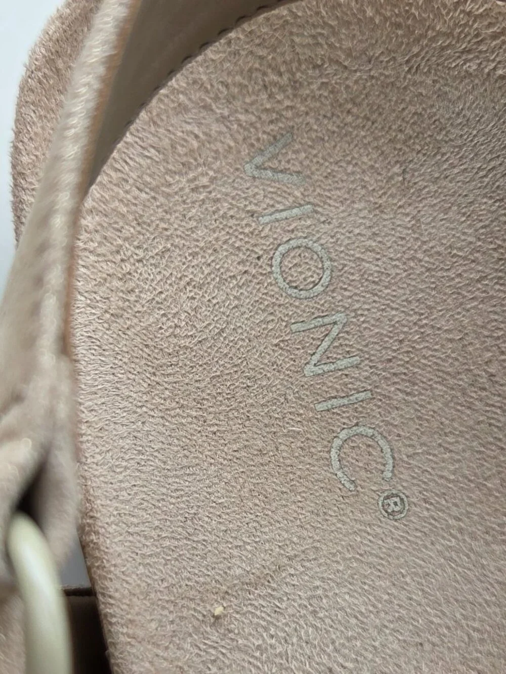 Vionic Kirra II Sandals Size 9 Wide Womens Slingback Comfort Gold Metallic